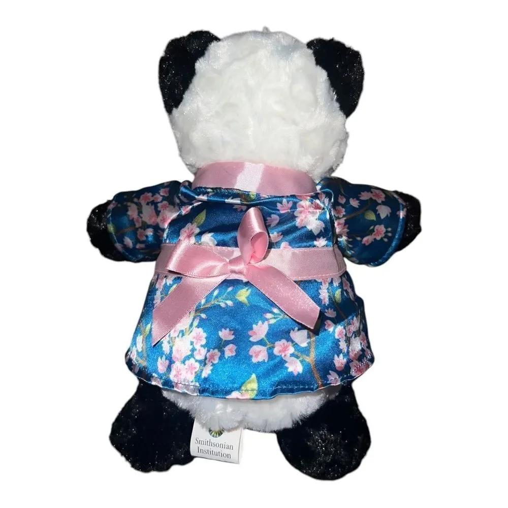 Gund Smithsonian Cherry Blossom 10” Plush Panda Bear Stuffed in Kimono